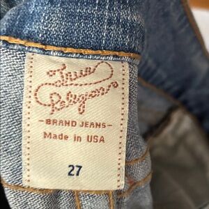 True Religion Light Blue Flare Jeans